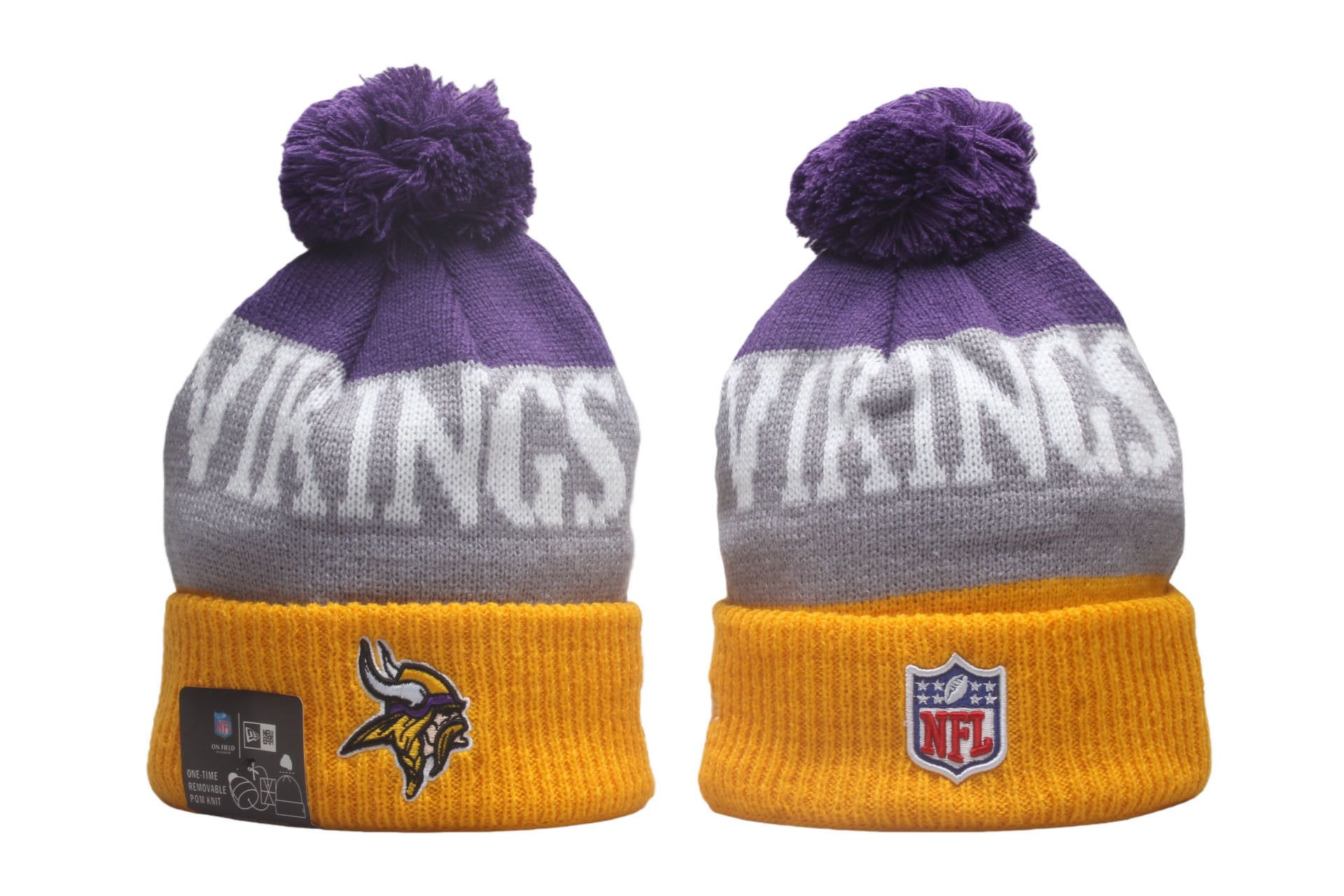 2026 NFL Minnesota Vikings Hat beanie style 08
